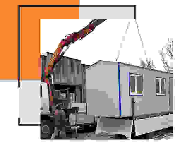 Перевозка бытовок в Сальске